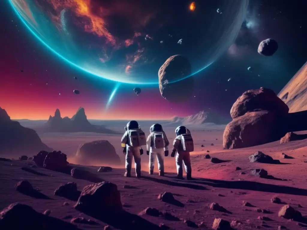 Alianzas estratégicas en explotación de asteroides