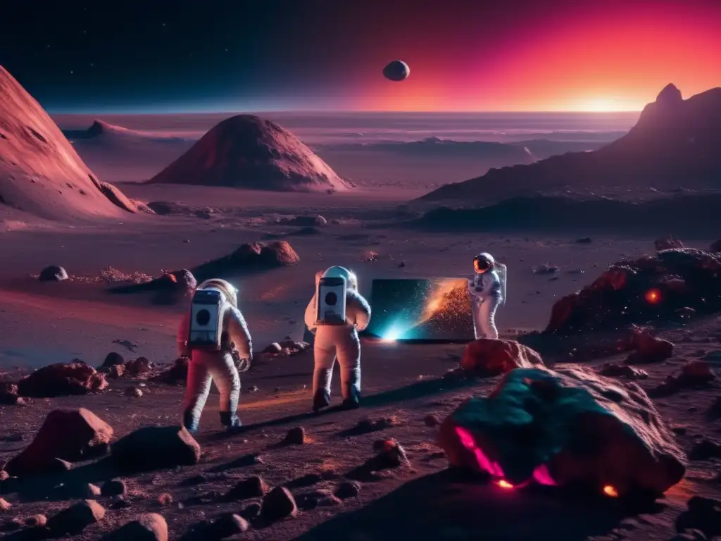 Alianzas estratégicas en explotación asteroides -
