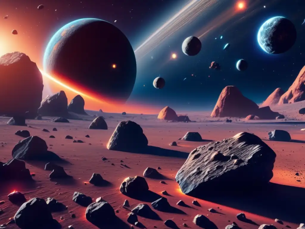 Minando asteroides: peligro y belleza Alta seguridad en minería de asteroides