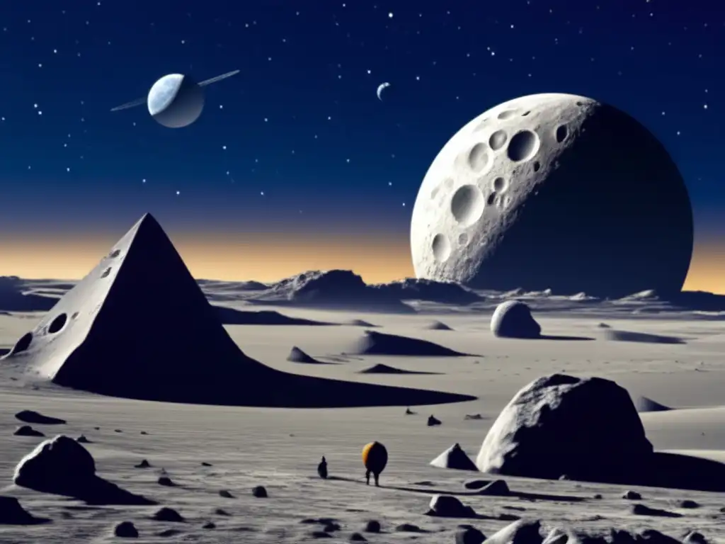 Acercamiento de Galileo a asteroide Ida y luna Dactyl Exploración asteroide: Galileo y Asteroide Ida
