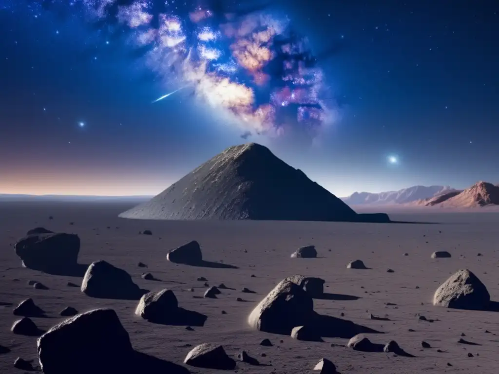 Asteroide basáltico: amenaza espacial real