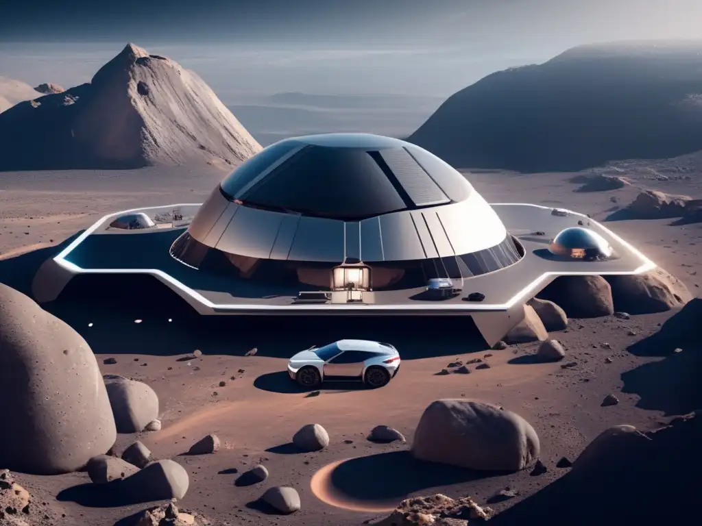 Alfa: Futuro laboratorio espacial en asteroide Asteroide Base Alfa: Laboratorio Espacial Autosostenible