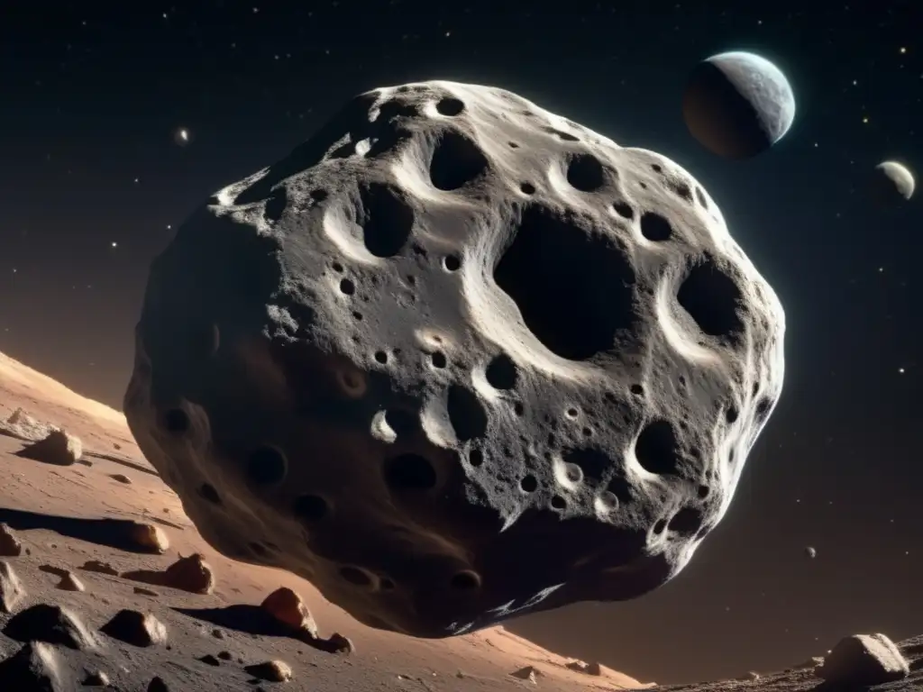 Asteroide carbonáceo: compuestos prebióticos revelan