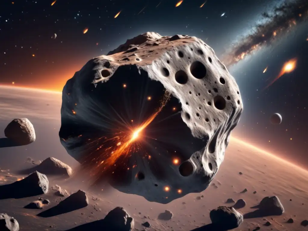 Asteroide amenazante acercándose a la Tierra Asteroide masivo acercándose a la Tierra - Protocolo último minuto asteroide dirección