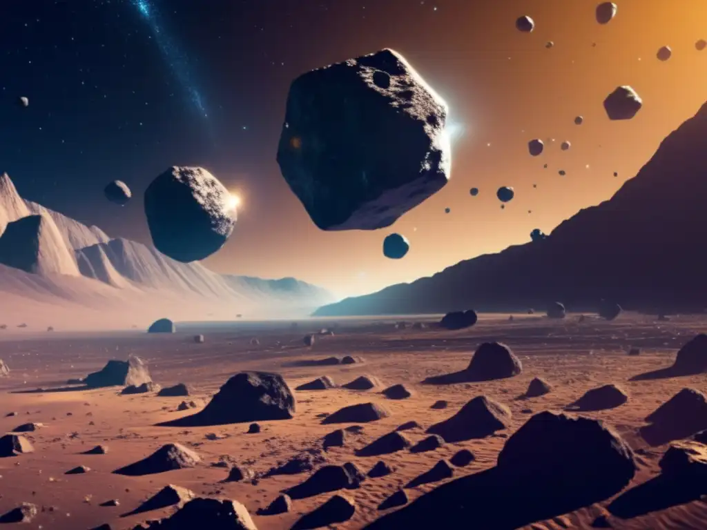 Futuro de la minería espacial Explotación de asteroides: Beneficios y futurismo en minería espacial