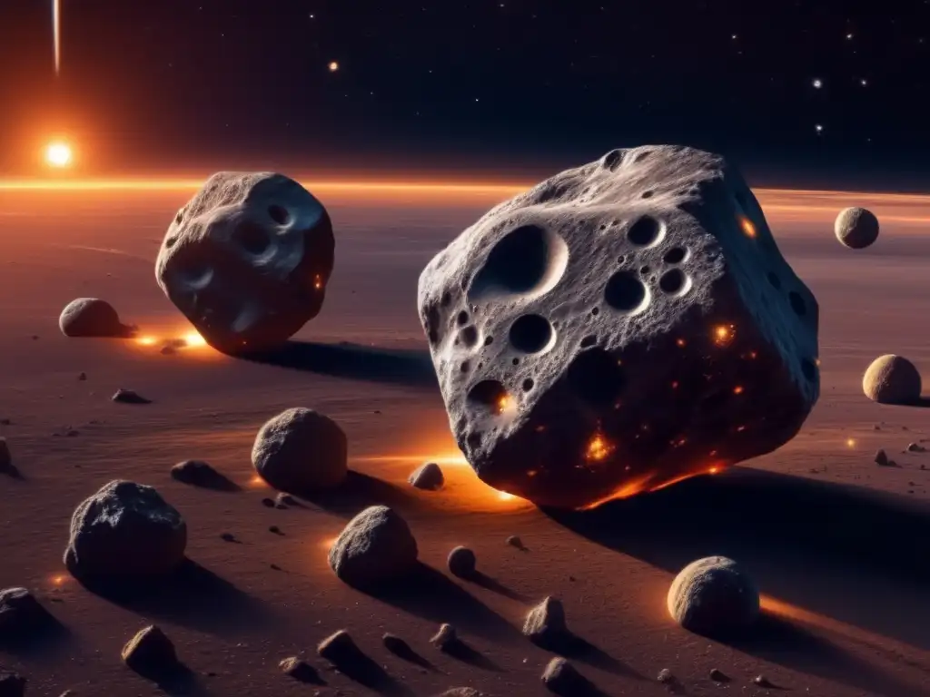 Fascinante sistema binario de asteroides en el espacio Asteroides binarios: colisión cósmica y teorías