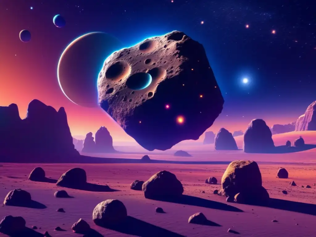 Sistema binario de asteroides en el espacio Asteroides binarios en dimensiones: descubriendo las maravillas del cosmos