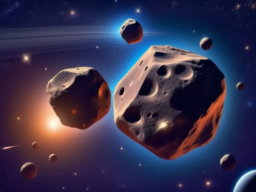 Asteroides binarios orbitando en el espacio Asteroides binarios en evolución espacial