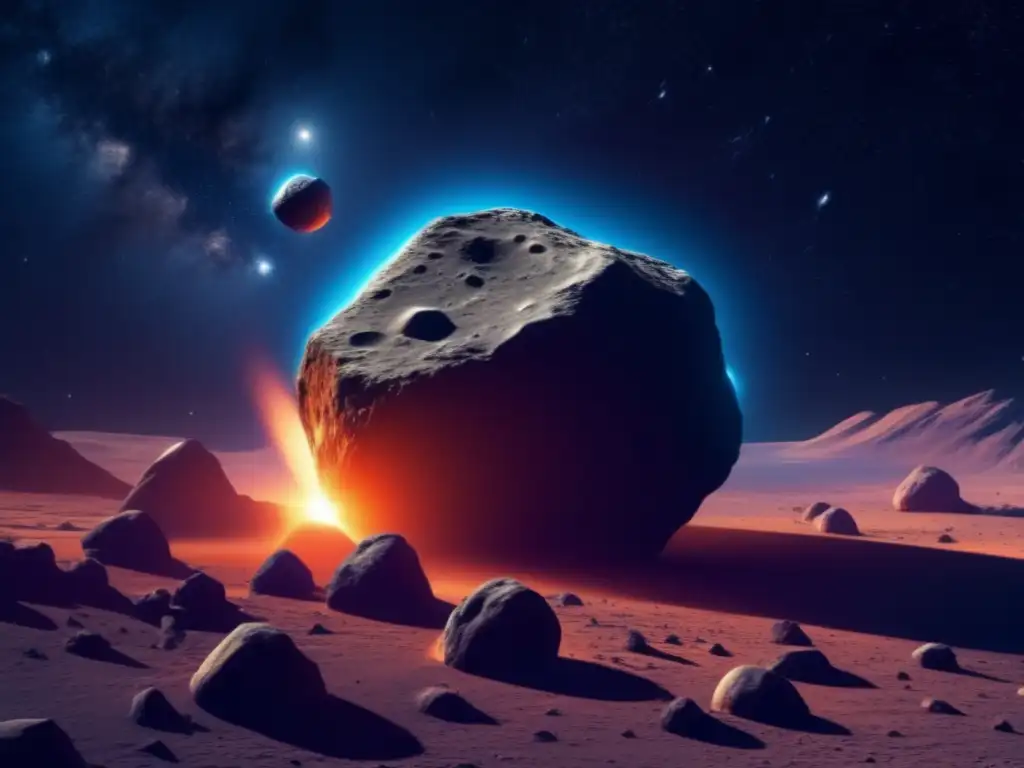 Sistema binario de asteroides en el espacio profundo Asteroides binarios: misiones espaciales clave