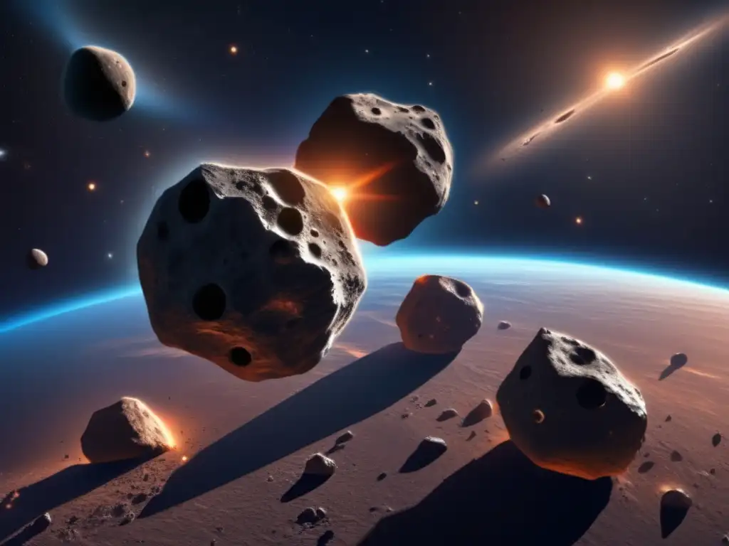 Asteroide binario en el espacio profundo Asteroides binarios: misiones espaciales clave