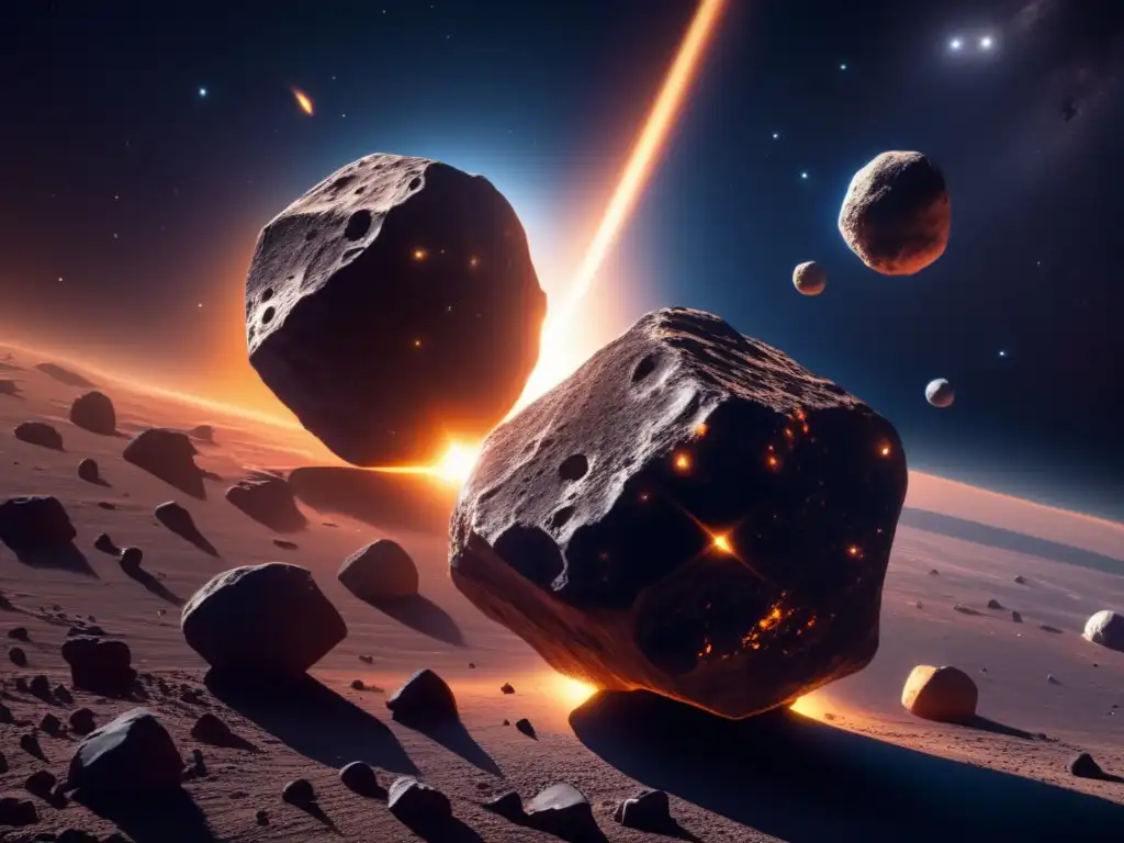 Asteroides binarios y triples: complejidad espacial