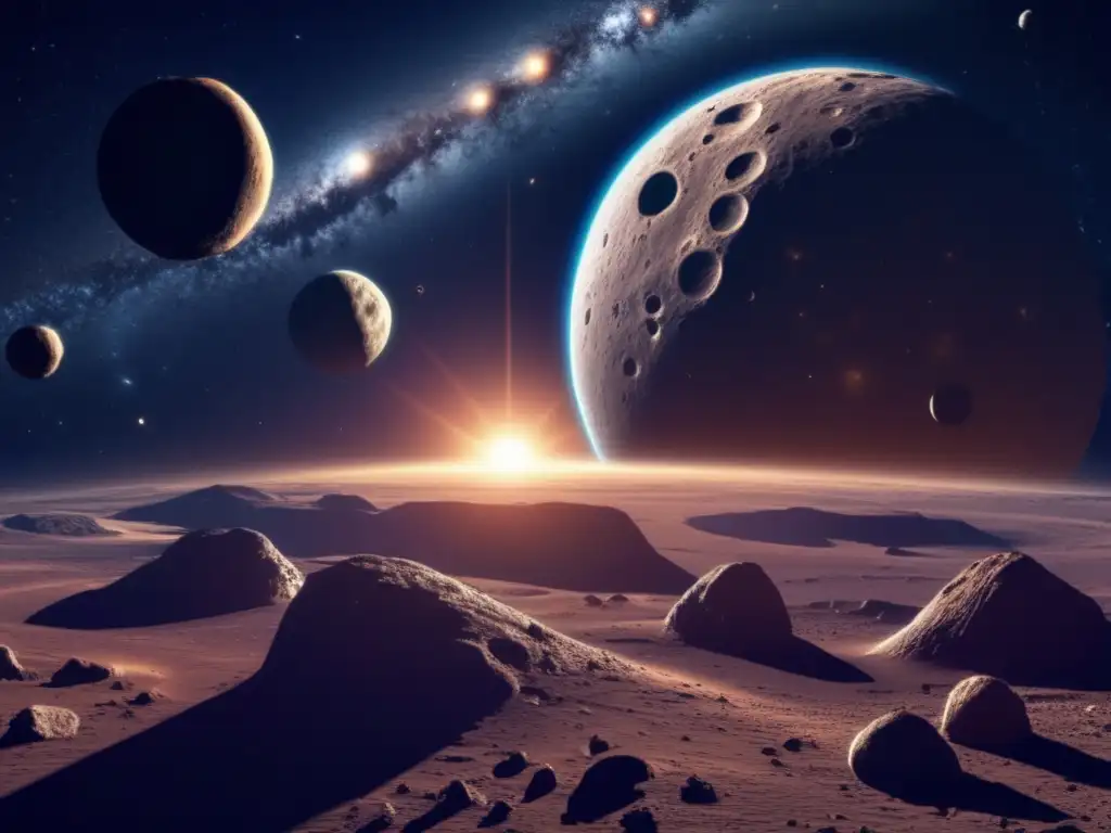 Asteroides binarios y triples: complejidad espacial