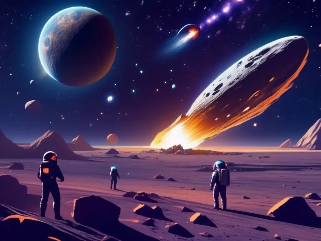 Preparación para desviar asteroides catastróficos - Ingenieros y astronautas trabajan en el espacio para evitar impacto
