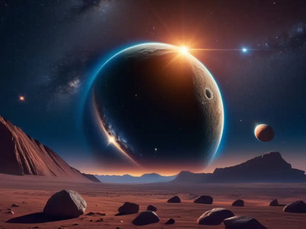 Descubriendo asteroides cercanos a la Tierra: cosmos estrellado, asteroide colosal y la fragilidad de nuestro planeta