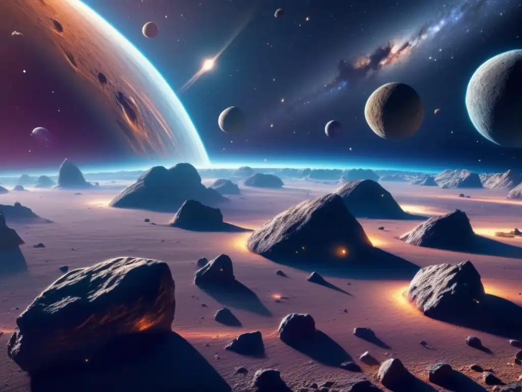 Asteroides: Cinturón estelar 8k, historia turbulenta, beneficio y dilemas de explotación