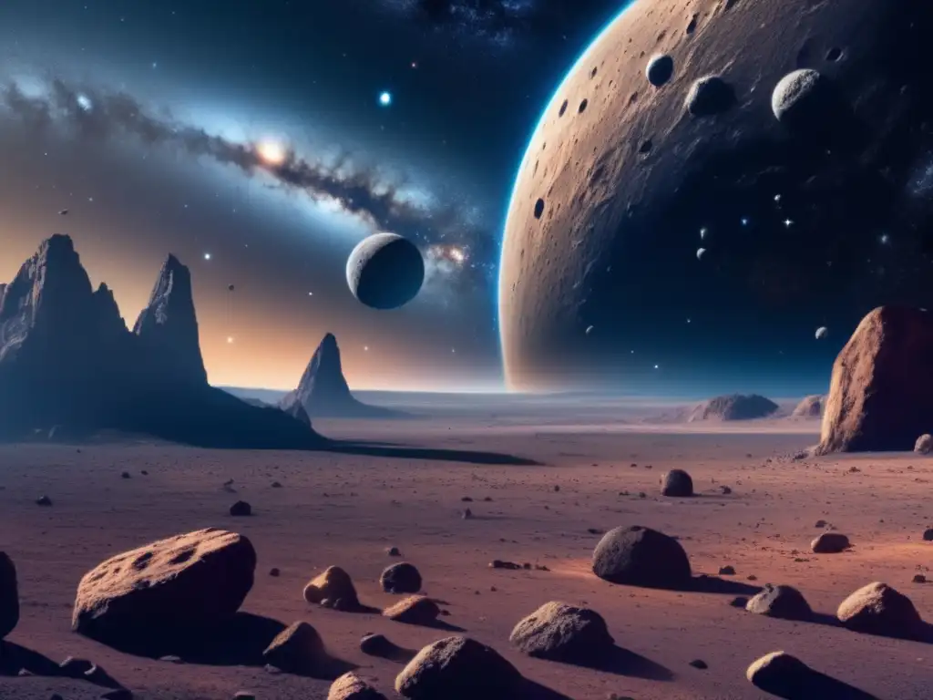 Asteroides: desintegración o colisión en el vasto espacio