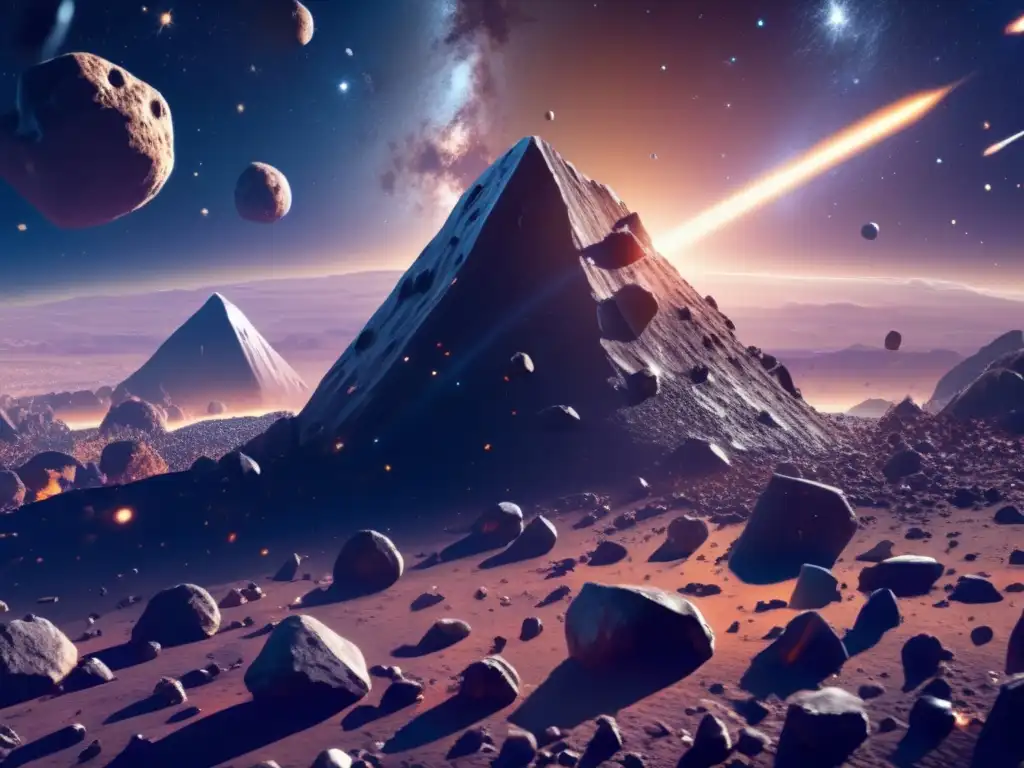 Asteroides: escena cósmica con diversidad y peligro de sobreexplotación