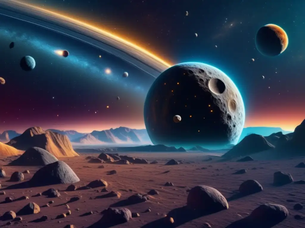 Exploración y colonización de asteroides en el cosmos