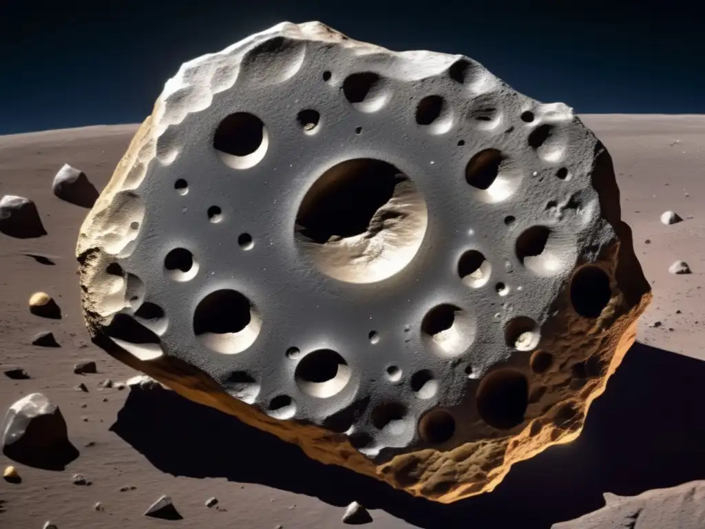 Asteroida doble núcleo: minas espaciales avanzadas Asteroides doble núcleo: rareza en el universo