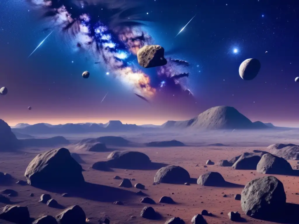 Asteroides en el espacio profundo Asteroides: Un escenario espacial de conflictos y cooperación