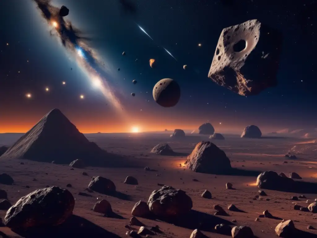 Explorando asteroides irregulares: Un mapa estelar caótico