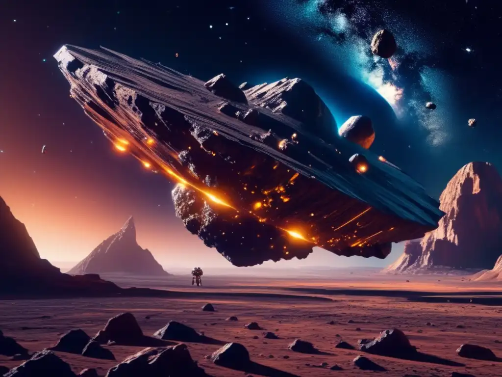 Operación de minería de asteroides: Formación necesaria para la vanguardia económica