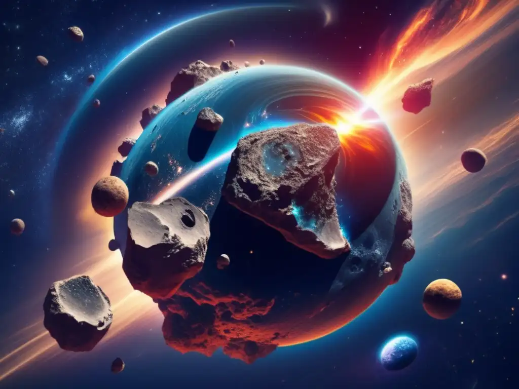 Asteroide gigante cerca de la Tierra Asteroides revelan origen del universo