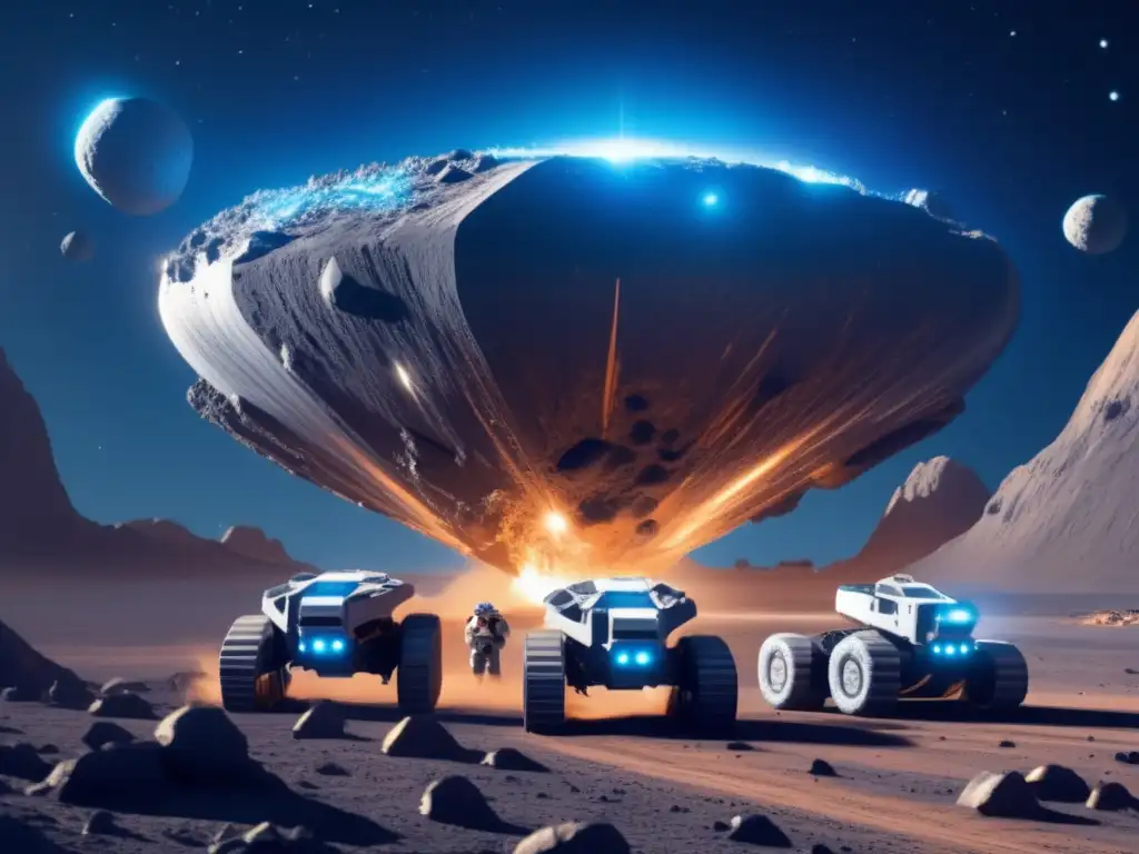 Minería espacial en asteroide: Futuro y recursos Asteroides prometedores para minería en el futuro