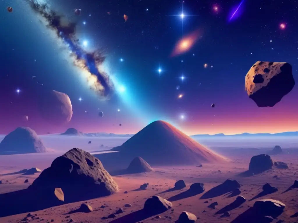 Asteroides: Riesgos y beneficios en el espacio
