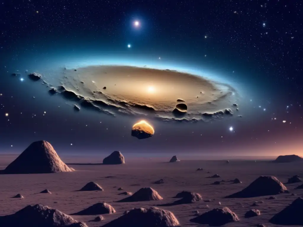 Asteroida tipo D en el espacio Asteroides tipo D: cuerpos oscuros en el espacio
