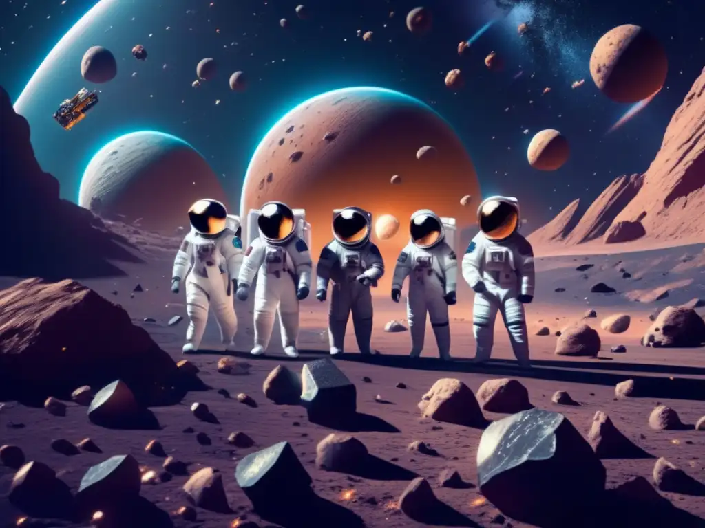 Astronautas manteniendo telescopio espacial- Astronautas en el espacio: Amenazas cósmicas y agencias espaciales