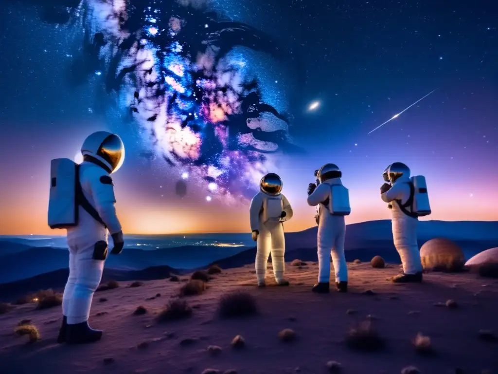 Astrónomos identifican asteroides en el cielo: belleza y exploración científica