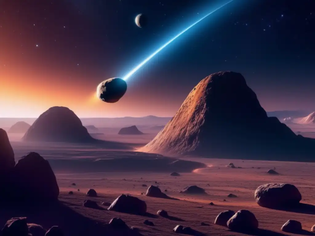 Aterrizaje en asteroide binario: desafío y peligros