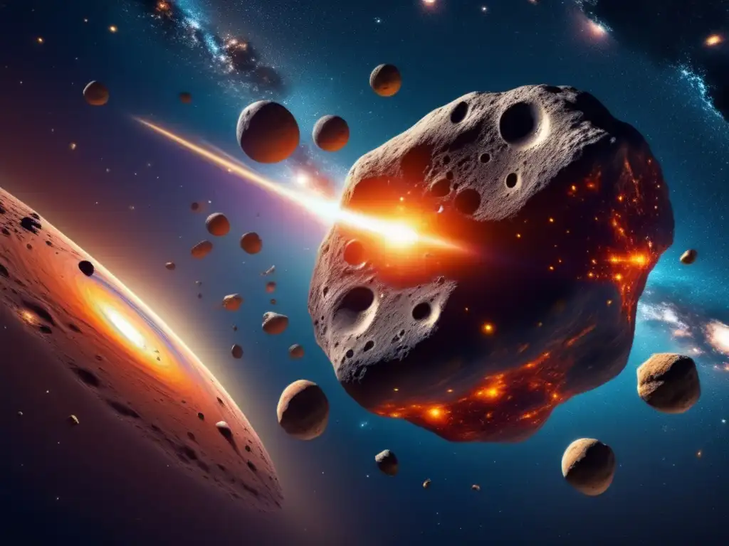 Belleza y potencial de búsqueda vida extraterrestre en asteroides