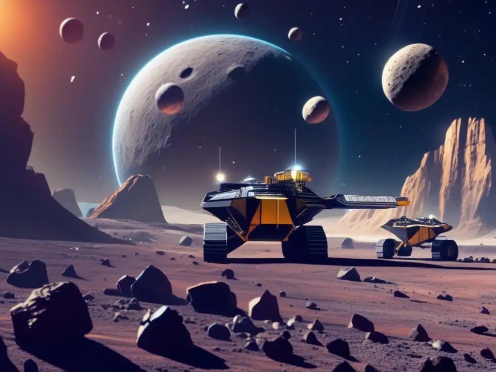 Beneficios de la minería espacial en un futuro futurista