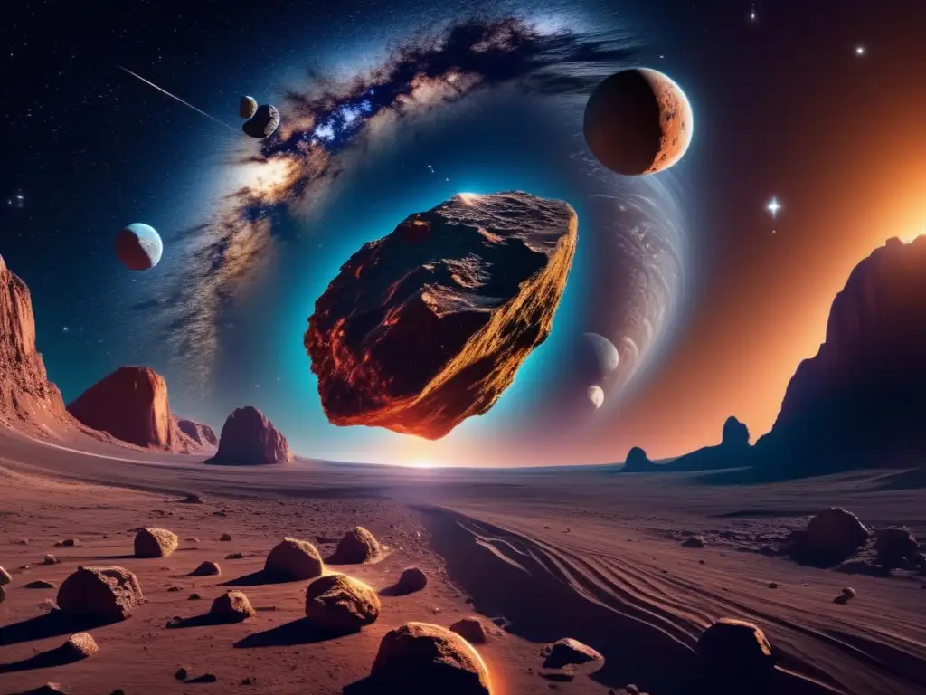 Beneficios: Explotación asteroides revela riquezas y oportunidades ilimitadas en el espacio