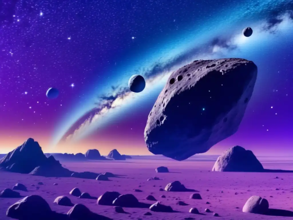 Asteroid belt: búsqueda de agua en el espacio Búsqueda de agua en asteroides tipo C en el espacio