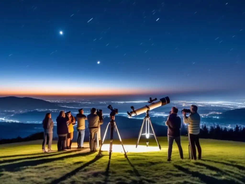 Búsqueda internacional de asteroides aficionados bajo el cielo estrellado