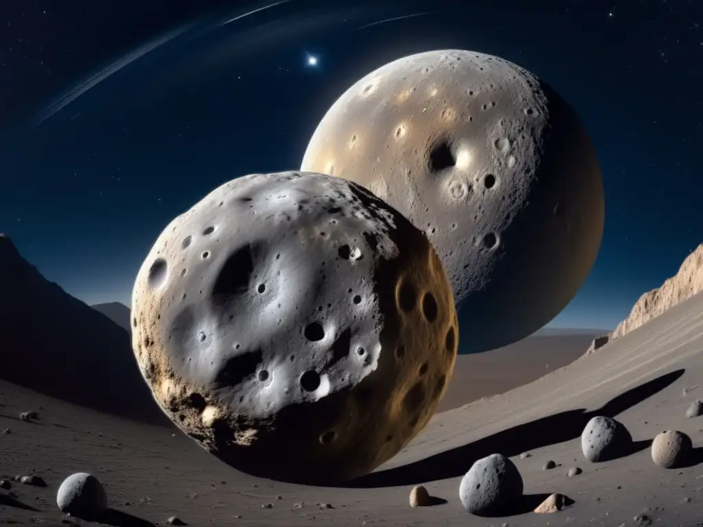 Asteroidas Ceres y Vesta en el espacio Exploración y características de Ceres y Vesta en el espacio