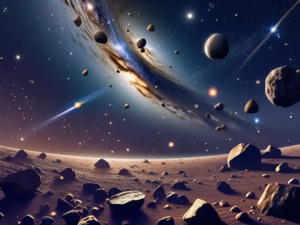 Explorando el cinturón de asteroides: órbitas y trayectorias