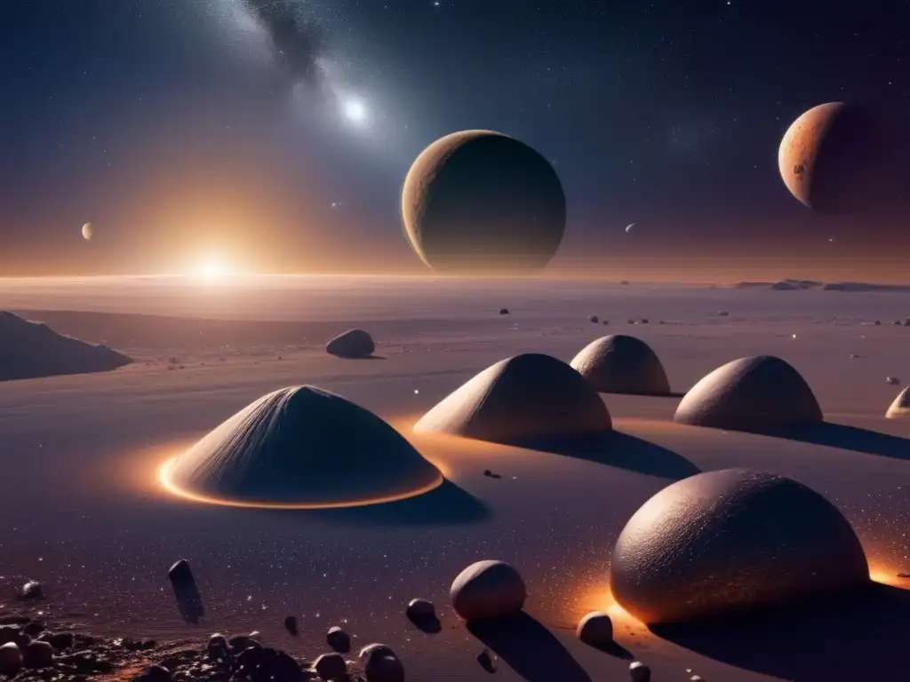 Explorando el Cinturón de Kuiper: Una vista impresionante del espacio Explorando el Cinturón de Kuiper: Maravillas del Espacio