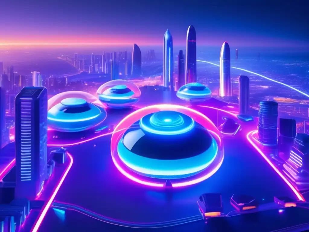 Ciudad futurista protegida contra asteroides Centauro: estrategias defensa y tecnología avanzada