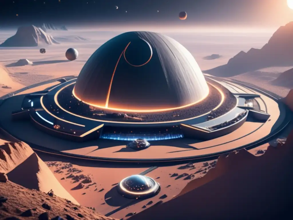 Colonia minera de asteroides: Futurista, avanzada, actividad frenética, impacto económico