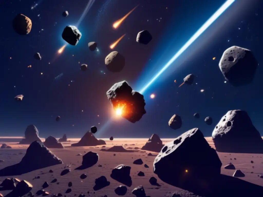 Rivalidad espacial por asteroides Conflictos internacionales por asteroides: rivalidad, recursos y tensión en el espacio