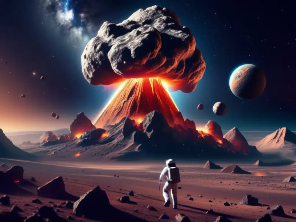 Amenaza de asteroide y tecnología de escudo Desarrollo de escudos contra asteroides para proteger la Tierra