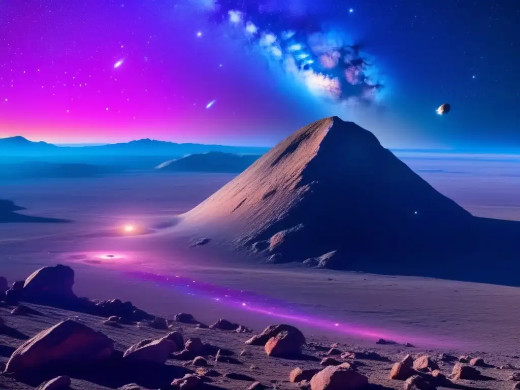 Descubrimiento de agua en asteroides recién encontrados en el vasto cosmos