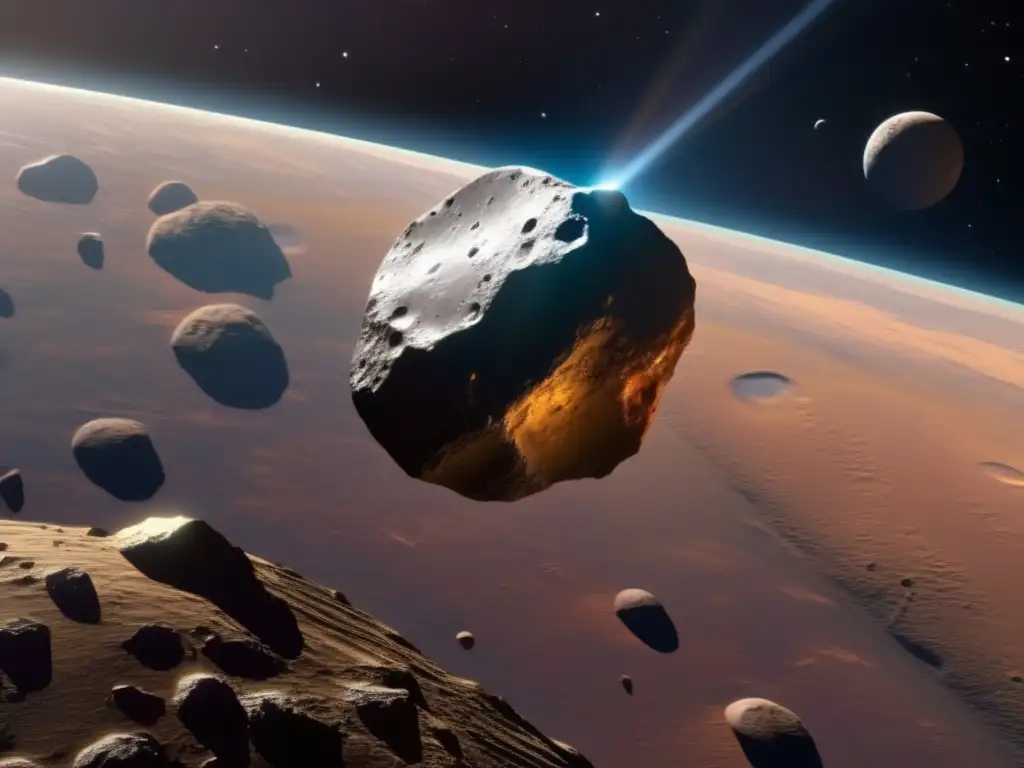 Exploración espacial: New Horizons y asteroide Arrokoth Descubrimiento de Arrokoth más allá de Plutón: nave espacial New Horizons en el espacio