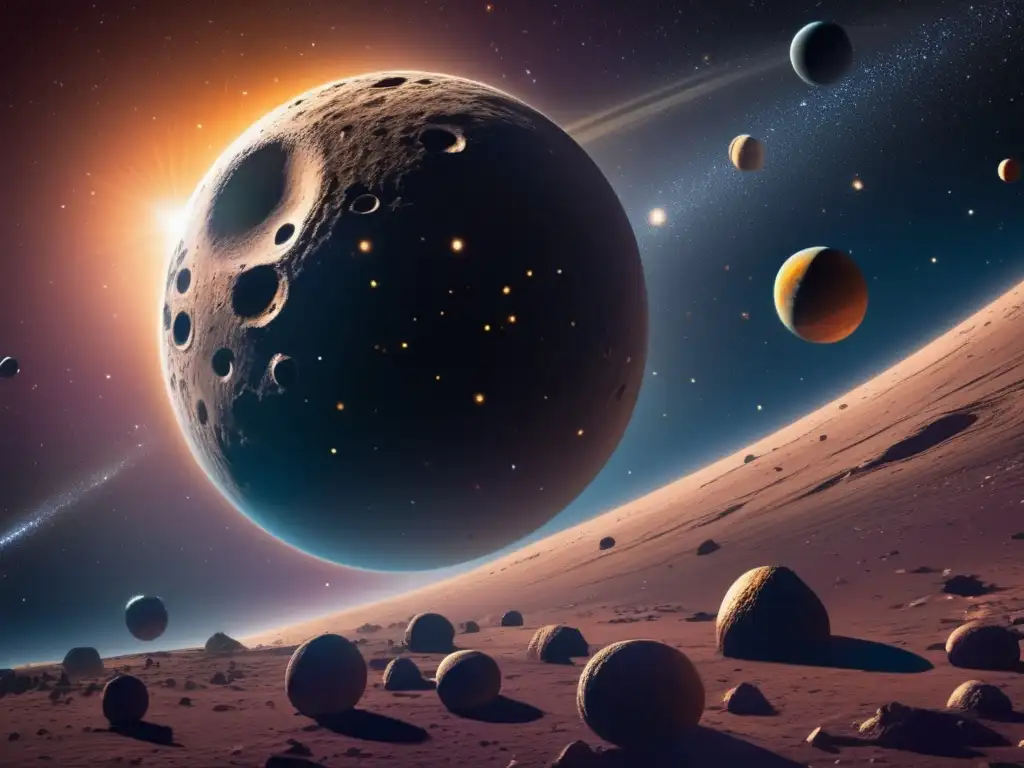Explorando los Centauros en el Cinturón de Kuiper Descubrimiento de asteroides Centauros en el vasto y misterioso cinturón de Kuiper
