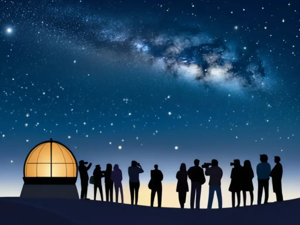 Descubrimientos de asteroides en astronomía: Astrónomos en busca de sorpresas y conocimiento en un cielo estrellado