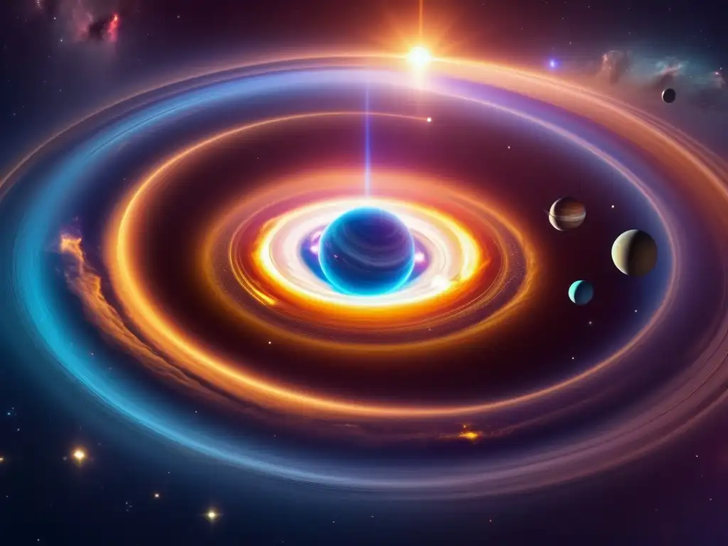 Formación planetaria en nebulosa Descubrimientos astronómicos sobre asteroides en la formación del sistema solar
